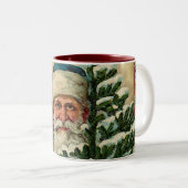 ヴィンテージサンタ：コーヒーマグ ツートーンマグカップ (正面右)