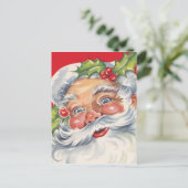 ヴィンテージサンタ シーズンポストカード (スタンド正面)