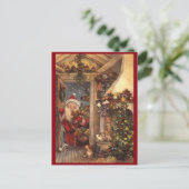 ヴィンテージサンタ シーズンポストカード (スタンド正面)