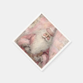 ヴィンテージサンタ スタンダードカクテルナプキン (角)