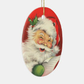 ヴィンテージサンタ セラミックオーナメント (右)