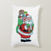 ヴィンテージサンタ&トイサックアクセントピロー アクセントクッション (裏面(縦))