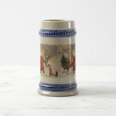 ヴィンテージサンタ・トイズ・アングル・クリスマス・ジョイ ビールジョッキ (中央)