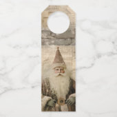 ヴィンテージサンタ ボトルネックタグ (正面)