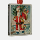 ヴィンテージサンタ メタルオーナメント (右)