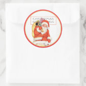 ヴィンテージサンタ ラウンドシール (バッグ)
