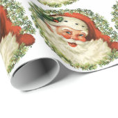 ヴィンテージサンタ ラッピングペーパー (ロールコーナー)