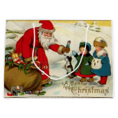 ヴィンテージサンタ ラージペーパーバッグ (正面)