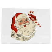 ヴィンテージサンタ ラージペーパーバッグ (裏面)