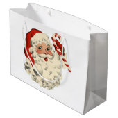 ヴィンテージサンタ ラージペーパーバッグ (裏面アングル)