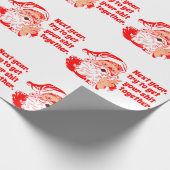 ヴィンテージサンタ、来年 ラッピングペーパー (角)