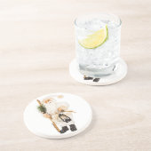 ***ヴィンテージサンタ***砂岩コースター コースター (側面)