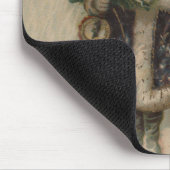 ヴィンテージサンタin雪 マウスパッド (コーナー)