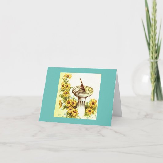 ヴィンテージサンダイヤルカード カード (正面)