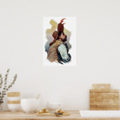 ヴィンテージサンチョパンザドンキホーテ ポスター (キッチン)