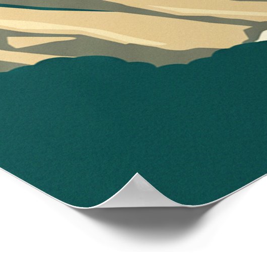 ヴィンテージサンディエゴアメリカズシ素晴らしティ ポスター (角)