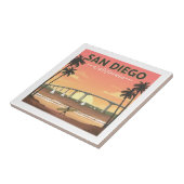 ヴィンテージサンディエゴカリフォルニア タイル (側面)