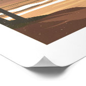 ヴィンテージサンディエゴカリフォルニア ポスター (角)