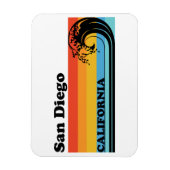 ヴィンテージサンディエゴカリフォルニア マグネット (縦)