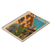 ヴィンテージサンディエゴノートブック ノートブック (左側)