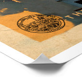 ヴィンテージサンディエゴ旅行ポスター ポスター (角)