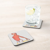 ヴィンテージサンディビーチレトロシーシェルガールサマー コースター (右側)