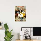 ヴィンテージサントウトロカデロヴォードヴィルパフォーマンス ポスター (ホームオフィス)