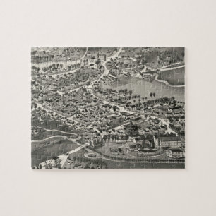 ヴィンテージサンドイッチMAの絵図(1884) ジグソーパズル