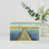 ヴィンテージサンドスキーオハイオハガキ ポストカード (スタンド正面)