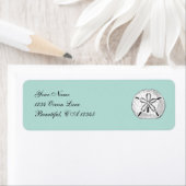 ヴィンテージサンドドルシーセルビーチ住所 シール (インサイチュ)