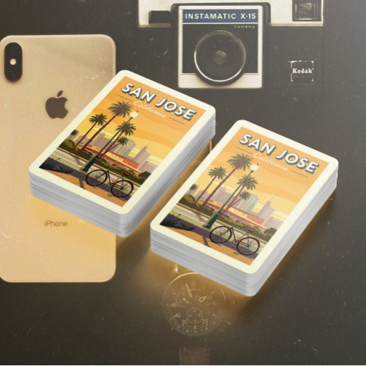 ヴィンテージサンノゼ・カリフォルニア トランプ