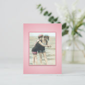 ヴィンテージサンバザービーチバベスハガキ ポストカード (スタンド正面)