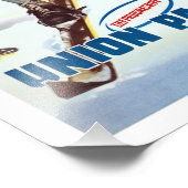 ヴィンテージサンバレーアイダホスキー旅行ポスター フォトプリント            (角)