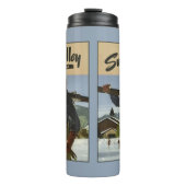 ヴィンテージサンバレーアイダホUSAタンブラー タンブラー (正面)