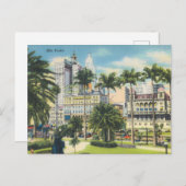 ヴィンテージサンパウロ，ブラジル ポストカード (正面/裏面)