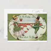 ヴィンテージサンパディの日はがき ポストカード (正面/裏面)