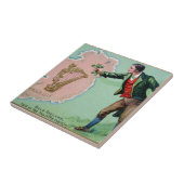 ヴィンテージサンパトリックの日エリン島のポスター タイル (側面)