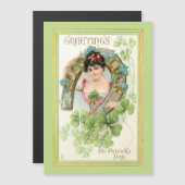 ヴィンテージサンパトリックの日ラッシーと馬蹄付き (正面/裏面)