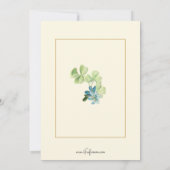 ヴィンテージサンパトリックの日ラッシーと馬蹄付き シーズンカード (裏面)