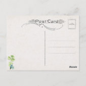 ヴィンテージサンパトリックの日ラッシーと馬蹄付き ポストカード (裏面)