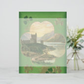 ヴィンテージサンパトリックスデイグリーティングシャームロックキャッスル (スタンド正面)