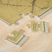 ヴィンテージサンパロブラジルの地図(1913年) ジグソーパズル (側面)