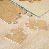 ヴィンテージサンフラワーズバイビンセント・ヴァン・ゴッホ ジグソーパズル (側面)