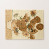 ヴィンテージサンフラワーズバイビンセント・ヴァン・ゴッホ ジグソーパズル (横)