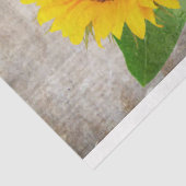 ヴィンテージサンフラワーブーケデクページティッシュペーパー 薄葉紙 (詳細)