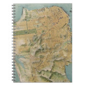 ヴィンテージサンフランシスコの地図(1915年) ノートブック (正面)