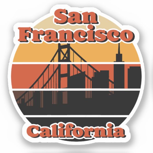 ヴィンテージサンフランシスコカリフォルニア シール (正面)