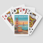 ヴィンテージサンフランシスコカリフォルニア トランプ (裏面)