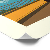 ヴィンテージサンフランシスコカリフォルニア ポスター (角)