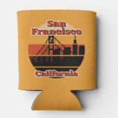 ヴィンテージサンフランシスコカリフォルニア 缶クーラー (裏面)